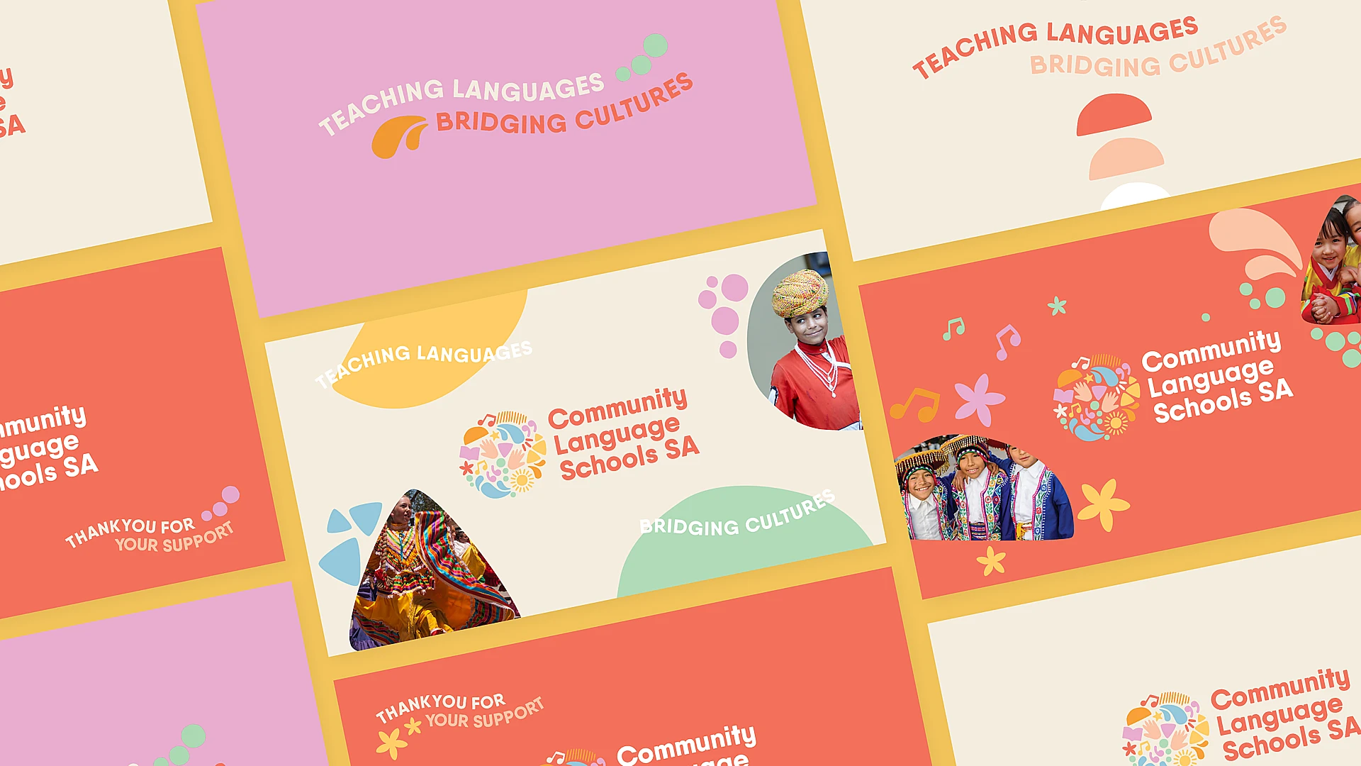 Community Language Schools SA Brand Slides