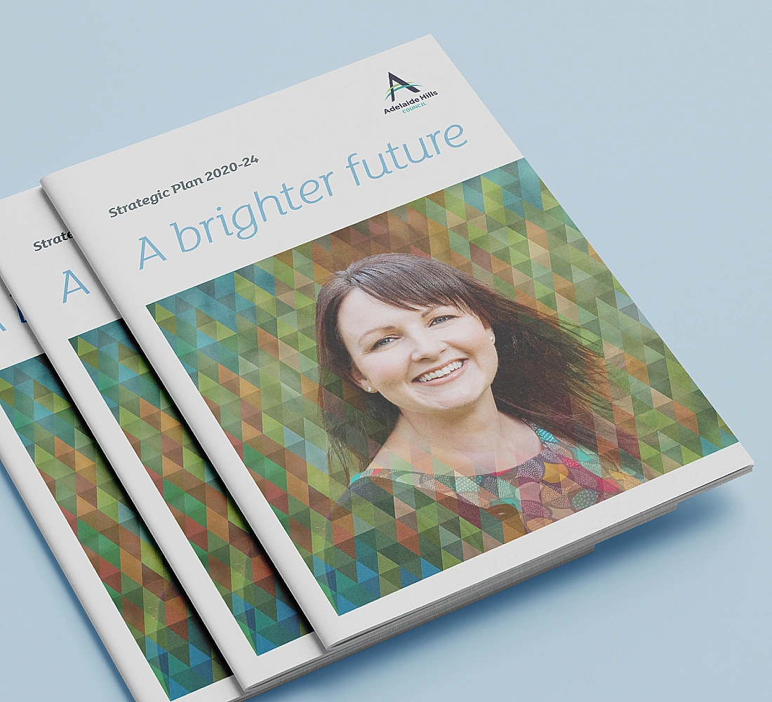 Adelaide Hills Council | Graphic design, brand rollout, print collateral, style guide, destination signage