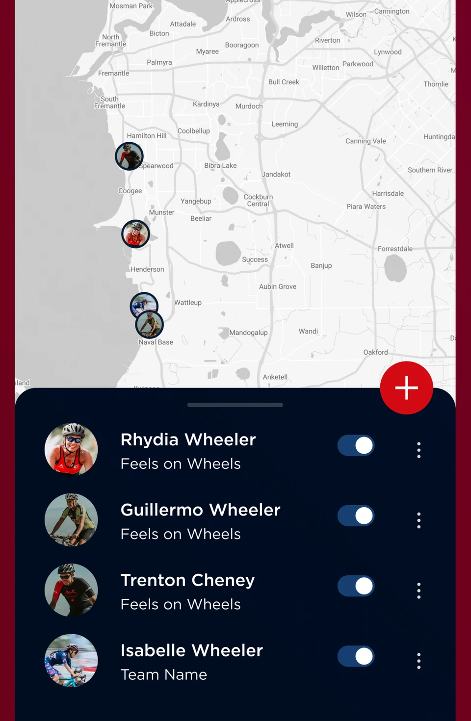 Cancer 200 app map tracker