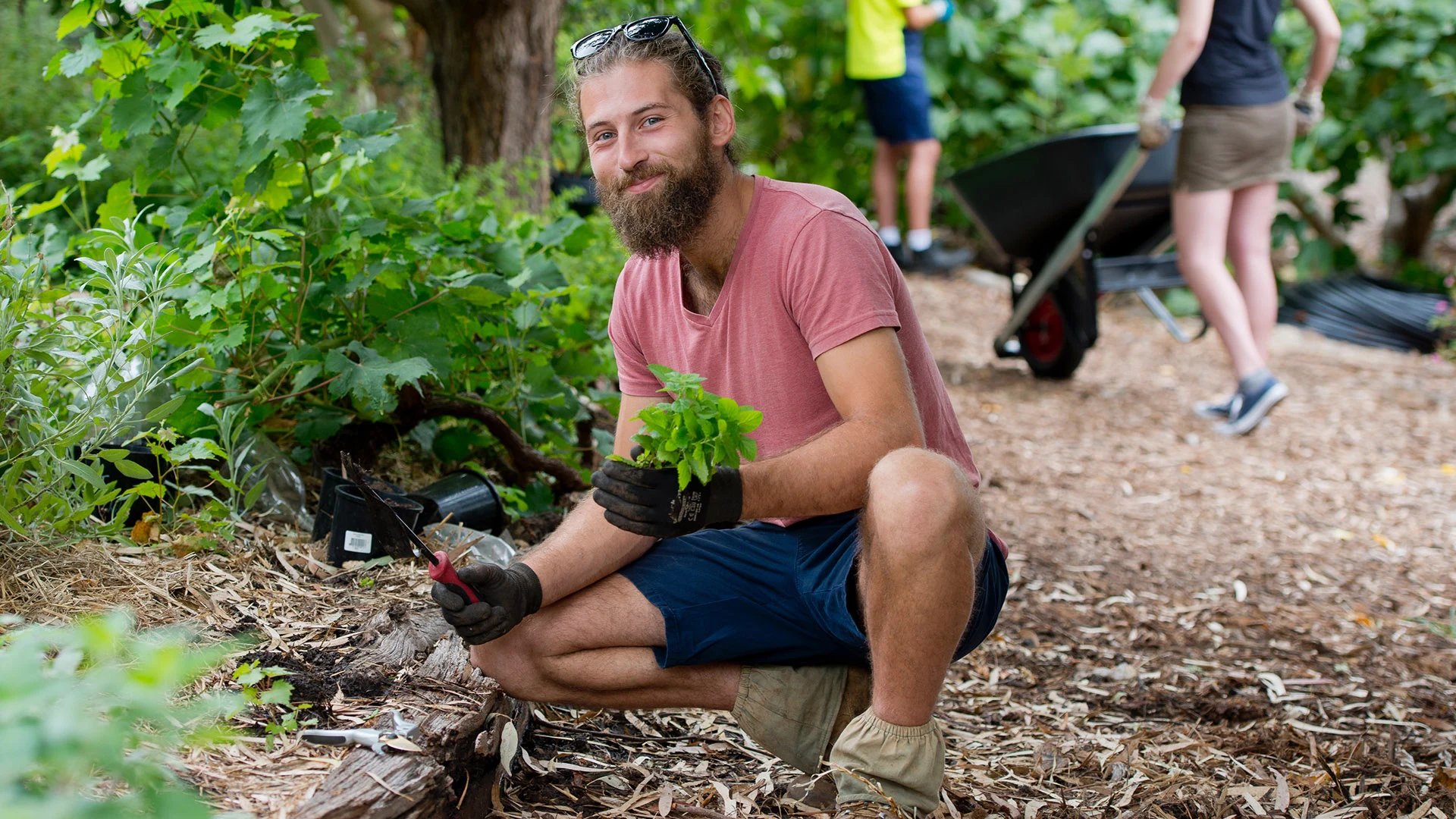 Flinders University Sustainability Plan photography