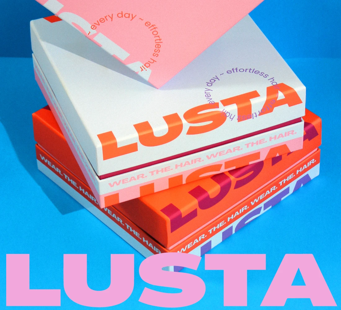 Lusta | Graphic Design, brand refresh, style guidelines, packaging and collateral suite, web development, interface design